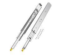 VEVOR 1 Paio Guide per Cassetti a Estensione Completa, Capacità di Carico di 226,8 kg, Cuscinetti a Sfera con Guida Scorrevole Montaggio Laterale con Serratura Bloccaggio 793 x 76 x 19,5 mm