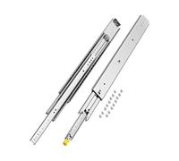 VEVOR 1 Paio Guide per Cassetti a Estensione Completa, Capacità di Carico di 226,8 kg, Cuscinetti a Sfera con Guida Scorrevole Montaggio Laterale con Serratura 793 x 76 x 19,5 mm 226,8 kg