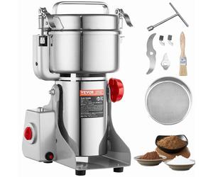 VEVOR 1000g Macinaspezie Mulino Elettrico per Cereali Macinatore Alta Velocità