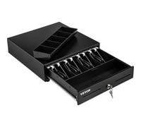 VEVOR 13" Cassetto Registratore di Cassa Portasoldi 4 Banconote 5 Portamonete