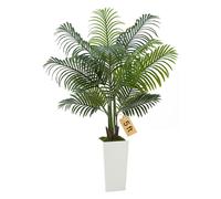 VEVOR 1524 mm Palma Areca Artificiale Pianta Finta in Vaso per Casa e Ufficio