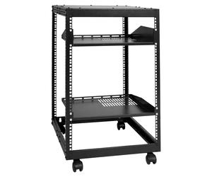 VEVOR 15U Recinzione di rete per rack per server a telaio 23''-40'' Regolabile