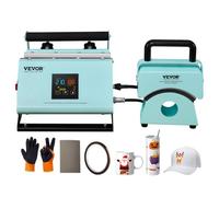 VEVOR 2 in 1 Tumbler e Macchina per Pressatura Caldo Cappelli Bicchieri e Tazze