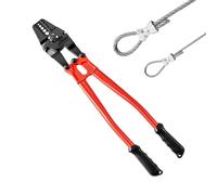 VEVOR 24" Pressa Manuale per Cavi Metallici e Tagliafuni 1/16" 3/32" 1/8" 5/32"