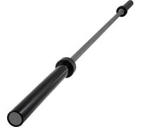 VEVOR 2M Bilanciere Olimpico per Sollevamento Pesi, Bilanciere da Banco con Bilanciere Olimpico con Collari a Molla 15 KG Grigio, Barra Bilanciere con Ferma Dischi