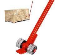 VEVOR 3 T Sollevatore per mobili per impieghi gravosi Barra a leva in acciaio su ruote Barra di sollevamento per impieghi gravosi con impugnatura ergonomica 1,8 m Lunghezza totale 1,9 m