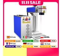 VEVOR 30/50W Macchina per marcatura laser a fibra Incisore laser per metallo Acciaio inossidabile Taglio Oro Argento Anello Gioielli