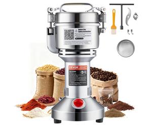 VEVOR 300g Macinaspezie Mulino Elettrico per Cereali Macinatore Alta Velocità