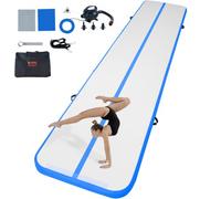 VEVOR 4,88 m Air Track Gonfiabile Allenamento Tumbling Ginnastica Tappetino da Ginnastica con Pompa