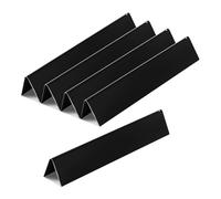 VEVOR 5 Barre Flavorizer Pannello Distributore di Fiamma Acciaio Smaltato in Porcellana per Griglie Weber Spirit I e II Serie 300, Inclusi Spirit E-310, ll S-310, ll E-320, Barre Aromatizzanti Nero