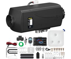 VEVOR 5KW 12V diesel parco riscaldatore con display digitale LCD, kit di riscaldamento diesel parco aria con silenziatore per camion a bordo