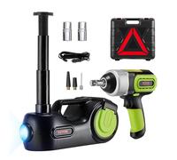 VEVOR 5T Cric Martinetto Idraulico Elettrico per Auto con Avvitatore 155-420mm