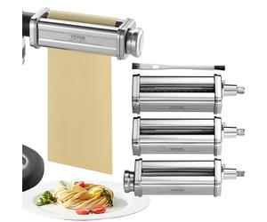 VEVOR Accessori Rulli 3 Pz per Pasta Lasagna Sfogliatrice Adatto per KitchenAid