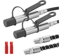 VEVOR Accoppiatore per grasso 2 ugelli per olio a rilascio pressione 10000 PSI