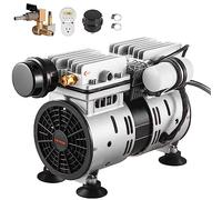 VEVOR Aeratore per Laghetto, Potenza 550 W 8,83 CMH per Lago Kit di Aerazione per Laghetto Include Compressore Timer Valvole, Compressore d'Aria per Circolazione dell'Ossigeno in Acque Profonde