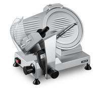 VEVOR Affettatrice Elettrica per Carne, Affettatrice per Prosciutto 320 W Spessore di Taglio Regolabile da 0-15 mm, Lama in Acciaio al Carbonio 300 mm, Salsicce Pane Formaggio Salumi Prosciutto