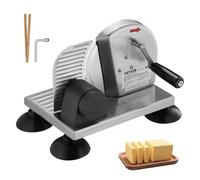 VEVOR Affettatrice Manuale 0-152 mm per Pane Formaggio Burro Cucina Ristorante