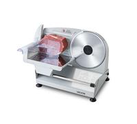 VEVOR Affettatrice Elettrica per Carne, Macchina Affettatrice per Prosciutto Salumi Lama in Acciaio Inox 420 Spessore di Taglio Regolabile tra 0-15 mm, Carne Congelata Baguette Bistecche, 200 W