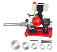 VEVOR Affilatrice per Lame Circolari con Serbatoio d'Acqua 370 W, Affilatrice Dischi da Seghe Circolari 2890 giri/min Diametro 80-700 mm, Mola da 125 mm, 6 Punti di Centraggio, Lavorazione del Legno