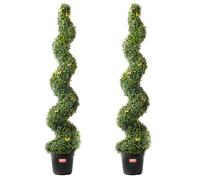 VEVOR Bosso Artificiale Topiaria Albero Pianta Finta Decorazione 152,4 cm
