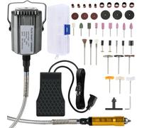 VEVOR Albero Flessibile con Mandrino per Trapano, Potenza 780 W 220 V 500-23000 RPM Smerigliatrice Elettrica con Albero Flessibile per Diversi Materiali Come Metallo, Legno, Pietra, Gioielli, ecc.