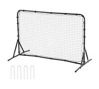 VEVOR Allenatore da Rimbalzo per Calcio 182,88 x 121,92 cm Attrezzatura da Allenamento per Calcio in Ferro, Parete per Rimbalzo da Calcio Sportiva, Rete da Rimbalzo a Doppia Faccia, Montaggio Facile