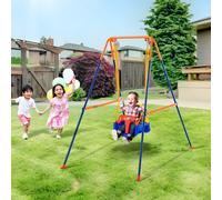 VEVOR Altalena per Bambini 3 in 1 Altalene per Cortile con 4 Sacchi di Sabbia