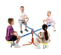 VEVOR Altalena per Bambini, Capacità di 49,9 kg per Posto, Altalena Girevole a 360 Gradi con Gambe di Supporto a 3 Punte, Attrezzatura da Parco Giochi all'Aperto, Giocattoli da Esterno, 4 Posti