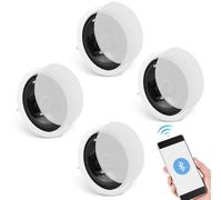 VEVOR Altoparlanti Soffitto Bluetooth 17 cm Altoparlante a Parete 150 W 4 Pezzi