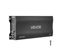 VEVOR Amplificatore Audio per Auto a 5 Canali Potenza a Ponte di max. 4x100 W a 4 Ohm/4x 200 W a 2 Ohm+1x1000 W a 2 Ohm / 1x500 W a 4 Ohm, Amplificatore per Veicoli Multicanale