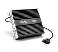 VEVOR Amplificatore Monoblocco per Auto 1200 W Classe D con Controllo Remoto del Livello del Subwoofer, filtro Passa-Basso, Potenziamento dei Bassi, Spostamento di Fase, Controllo del Volume