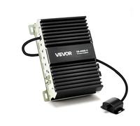 VEVOR Amplificatore Monoblocco per Auto 400W Classe D con Controllo Remoto del Livello del Subwoofer, Filtro Passa-Basso, Potenziamento dei Bassi, Spostamento di Fase, Controllo del Volume