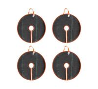 VEVOR Anelli per Irrigazione degli Alberi, 4 Confezioni da 37,8 L di Sacchetti per Alberi Auto-Irriganti per Irrigazione delle Piante a Rilascio Lento, Sistema di Gocciolamento Automatico