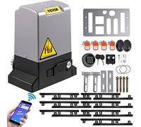 VEVOR Apriporta scorrevole cancello automatico 1800 kg 4 telecomandi controllo