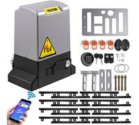 VEVOR Apriporta scorrevole cancello automatico 1800 kg 4 telecomandi controllo