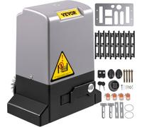 VEVOR Apriporta scorrevole cancello automatico 1800 kg 4 telecomandi controllo