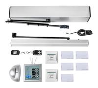 VEVOR Apriporta Automatico 110-240 V, Apriporta per Disabili 22 Libbre, Apriporta Automatico a Battente 50 W, Apriporta a Battente Regolabile a 120 Gradi, Apriporta Elettrico in Acciaio Inossidabile