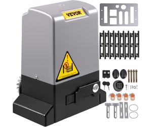 VEVOR Apriporta scorrevole cancello automatico 1800 kg 4 telecomandi controllo