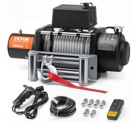 VEVOR Verricello Elettrico 8165 kg Verricello per Camion con Cavo in Acciaio