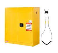 VEVOR Armadietto Materiali Infiammabili Capienza ca. 110 L Armadio di Sicurezza