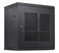 VEVOR Armadio rack 12U da parete per server di rete, profondità 15,5" portata 200 libbre
