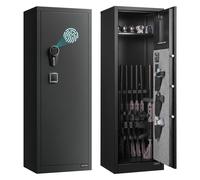 VEVOR Armadio Portafucili da 8-10 Armi con Impronta Digitale con Password