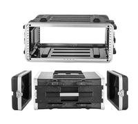 VEVOR Armadio Rack per Server 4U, Armadio Server 4U per Amplificatori Processori Controller Profondità Interna 468 mm Chiusura a Torsione Incassata Pannelli Anteriori Posteriori Rimovibili