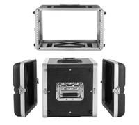 VEVOR Armadio Rack per Server 6U, Armadio per Amplificatori Processori Controller Profondità 31 cm in ABS Chiusura a Vite Incassate Pannelli Anteriori Posteriori Rimovibili, Profondità Interna 29 cm