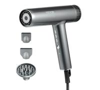 VEVOR Asciugacapelli Pro, motore brushless ad alta velocità da 108000 giri/min, 3 temperature e 3 velocità, asciugacapelli leggero con ugelli e diffusore per casa e viaggio