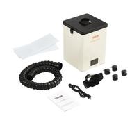 VEVOR Aspiratore Fumi di Saldatura 150W da Pavimento, Aspiratore Fumi di Saldatura Filtro a 3 Strati Flusso d'Aria 332 m³/h, Assorbitore Compatto Fumi di Saldatura per Incisioni di Saldatura Fai-da-te