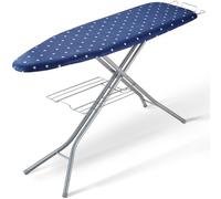 VEVOR Asse da Stiro Regolabile 1400 x 370mm 4 Strati Capacità Carico Max. 30kg