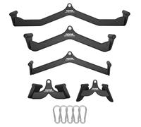 VEVOR LAT Barra per Trazioni Maniglia Attacco V e T Macchina Cavi Palestra Casa