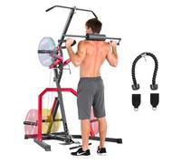 VEVOR Attrezzatura per il Fitness Domestico Corner Leverage Gym con Sistema LAT Low Row con Rapporto 2:1, Attrezzatura per l'Allenamento della Forza, per Allenamento Regolabile per Tutto il Corpo