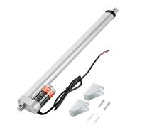 VEVOR Attuatore lineare 12V 18 pollici Carico 330 libbre/1500 N 0,19"/s IP54